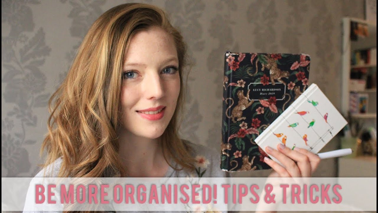 5 WAYS TO BE MORE ORGANISED 🕒 | TIPS & TRICKS | The Book Belle