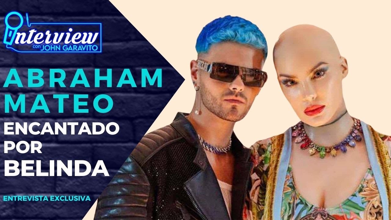 BELINDA ENCANTA a ABRAHAM MATEO Se convierte en maniquí para videoclip de Me Encantaría / Entrevista