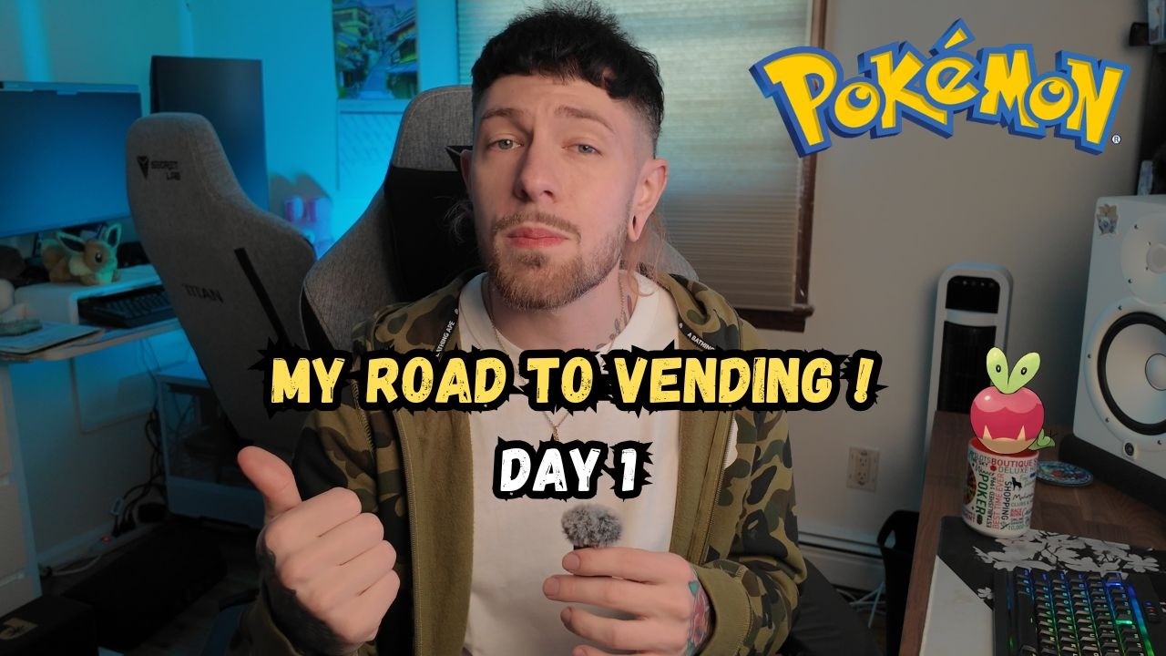 Becoming A Pokemon Vendor Day 1 !