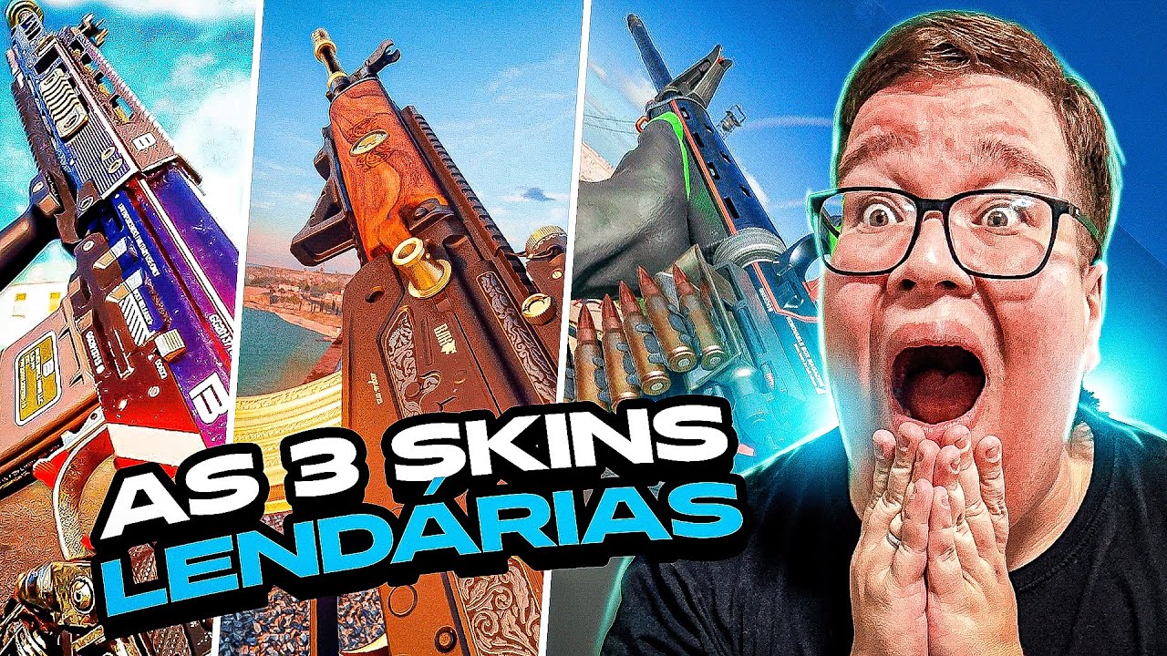 PEGAMOS AS 3 SKINS LENDÁRIAS DO NOVO EVENTO! - WARZONE SEASON 5