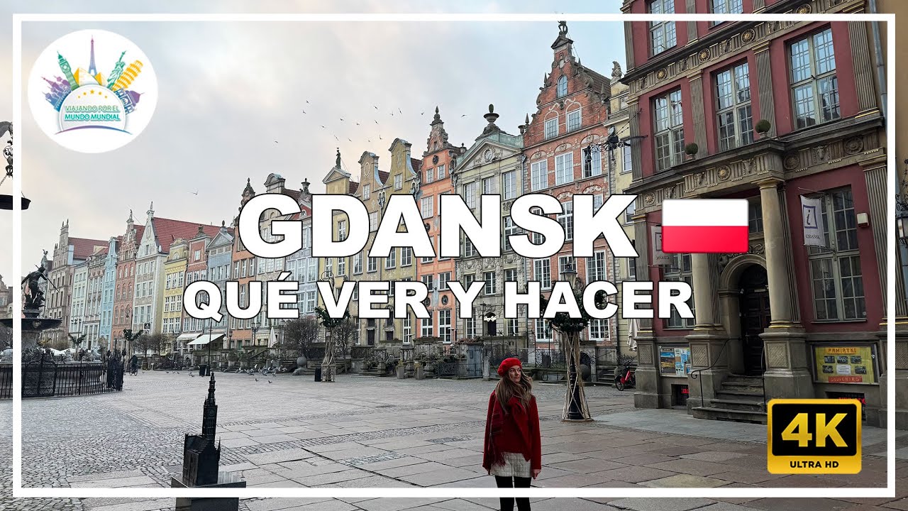 Qué VER y HACER en GDANSK (Polonia 🇵🇱): la joya del Báltico | Guía de viaje 4K