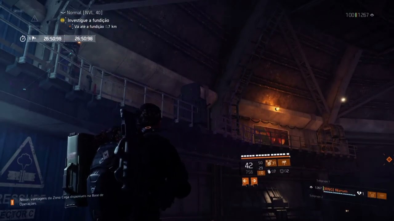 The Division 2 - Cavalo de Ferro - Mecanica Aparelho Torreta - Terceiro Boss