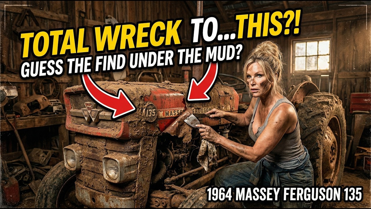 Can THIS Rusted-Out Wreck Be Saved? | 1964 Massey Ferguson 135 Project