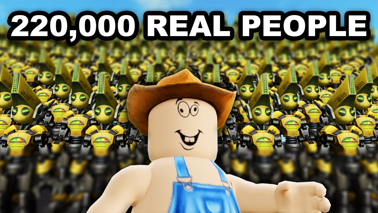 The BIGGEST ROBLOX RAID Ever Recorded