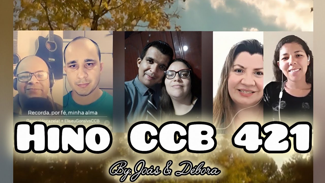 Hino CCB 421 Recorda por fé minha alma/ By @Joas_Debora #hinosccb #youtubevideo #louvadosejaDeus 🙏🏾❤