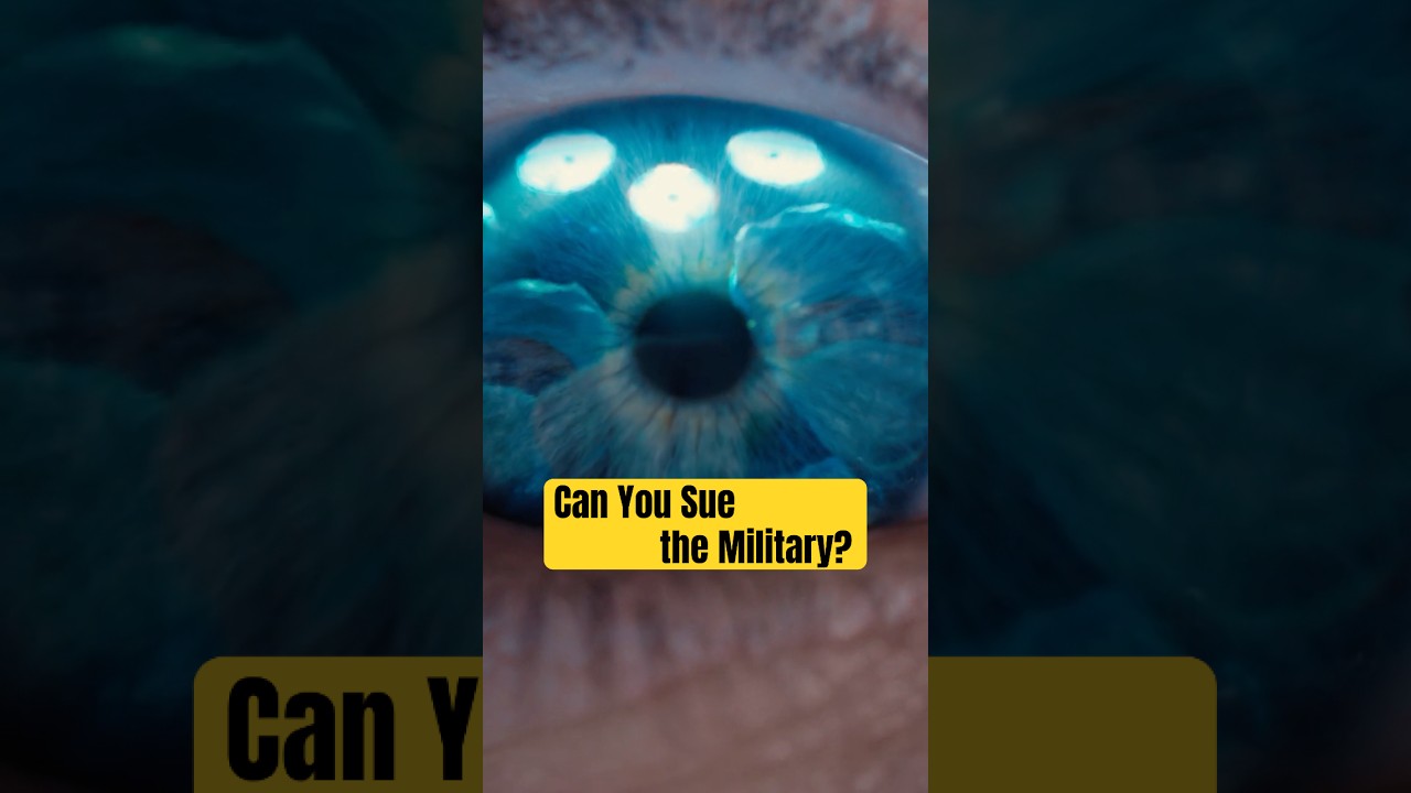Can You Sue the Military?  #militarylaw #lawyer