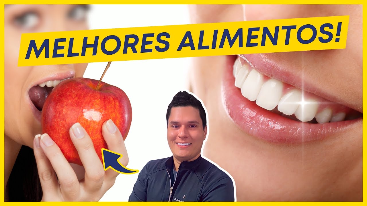 7 ALIMENTOS que fazem MUITO BEM para OS DENTES!