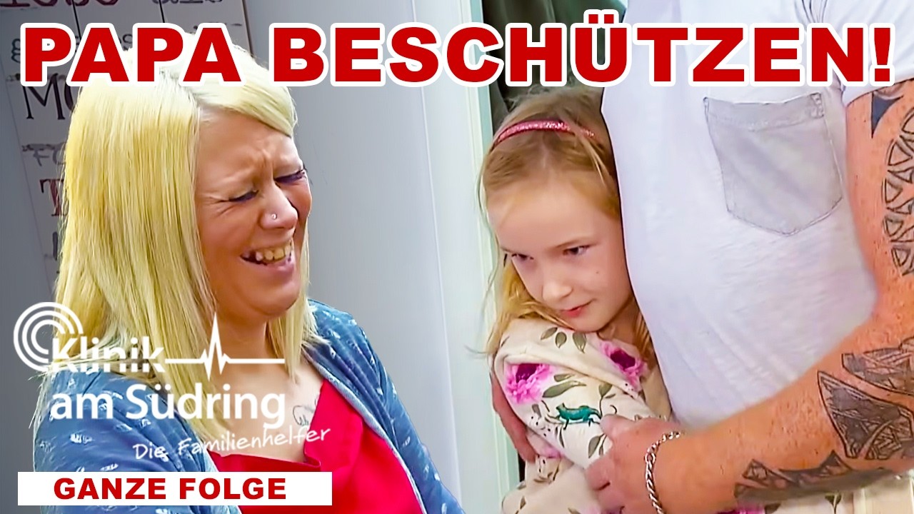Lilly (7) klammert an Papa! - Sie lauscht und will ihn beschützen! | Die Familienhelfer