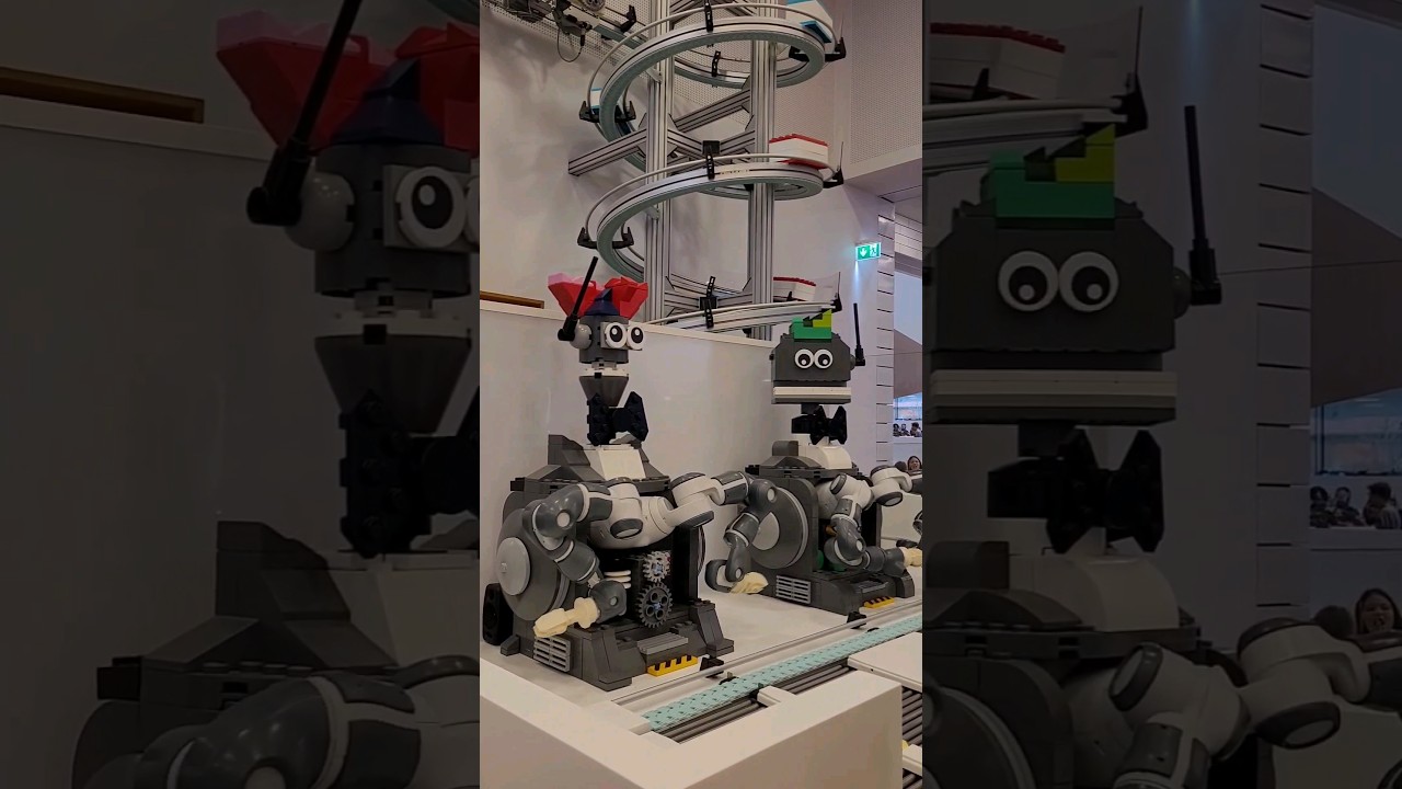 Restauracja w klockowym stylu - Mini Chef w LEGO House #minichef #legohouse #billund #lego #shorts