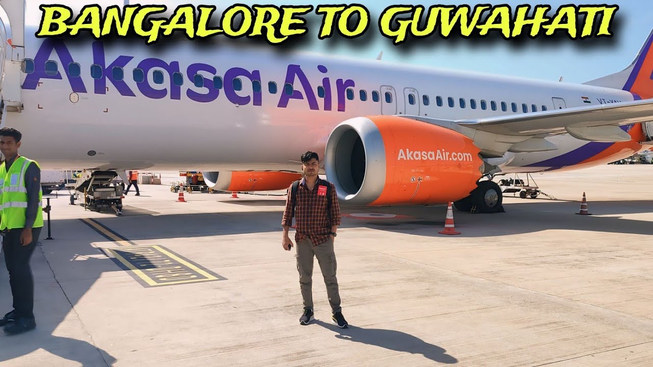 Fly To Guwahati with Akasa Air✈️✈️