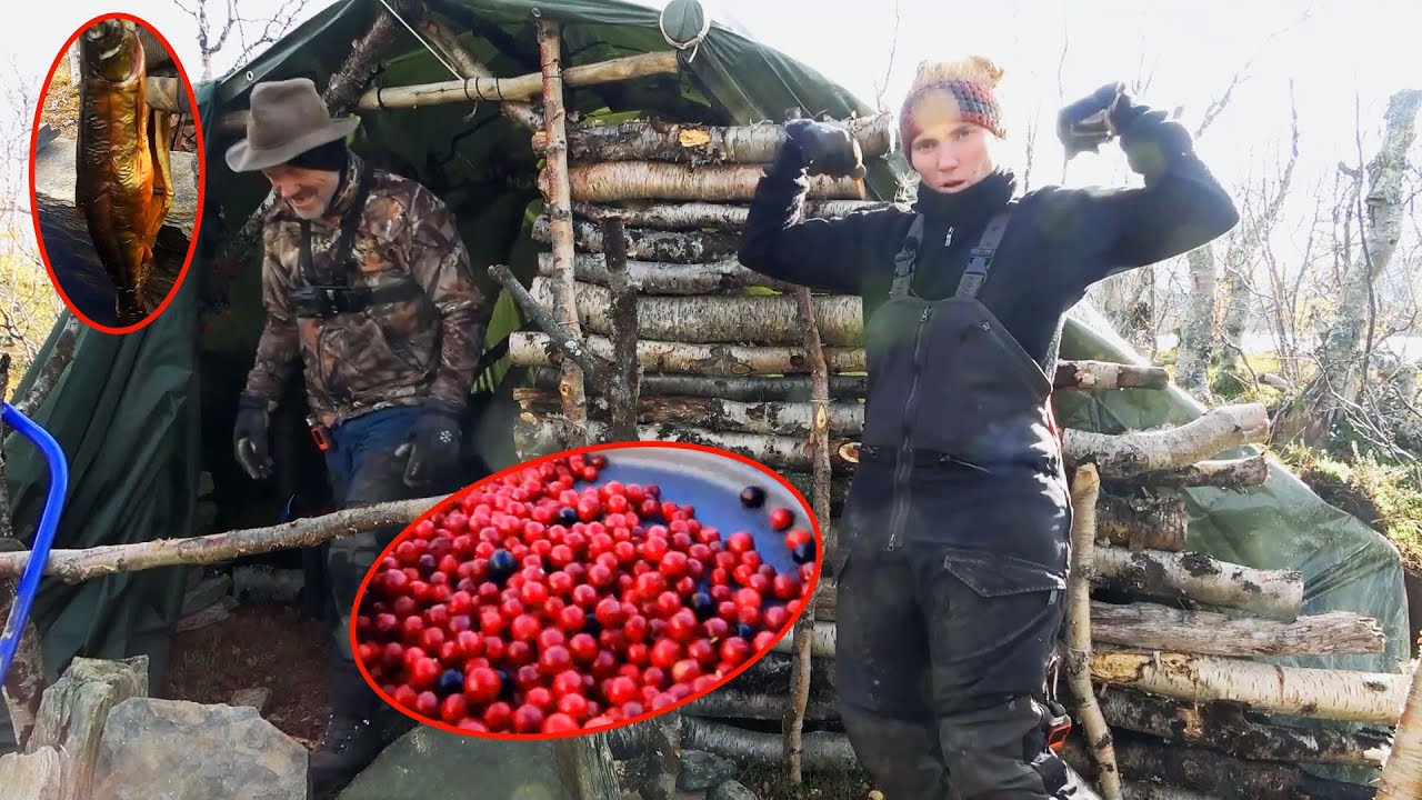 To Win Three Million Dollars, They Built Shelters In The Wilderness And Savored Fish And Berries.