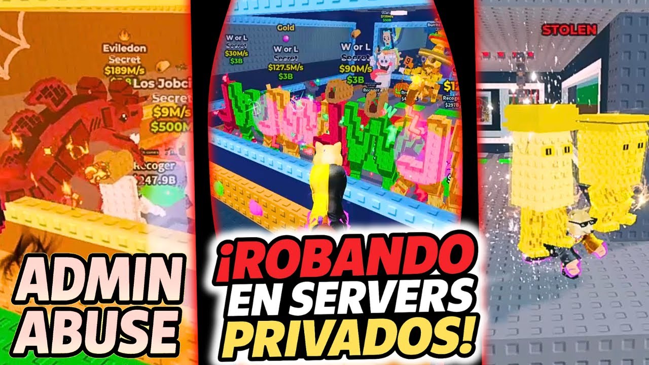 💥 ROBÉ EN SERVIDORES PRIVADOS DESPUÉS DEL ADMIN ABUSE DEL TUNG TUNG SAHUR 😱