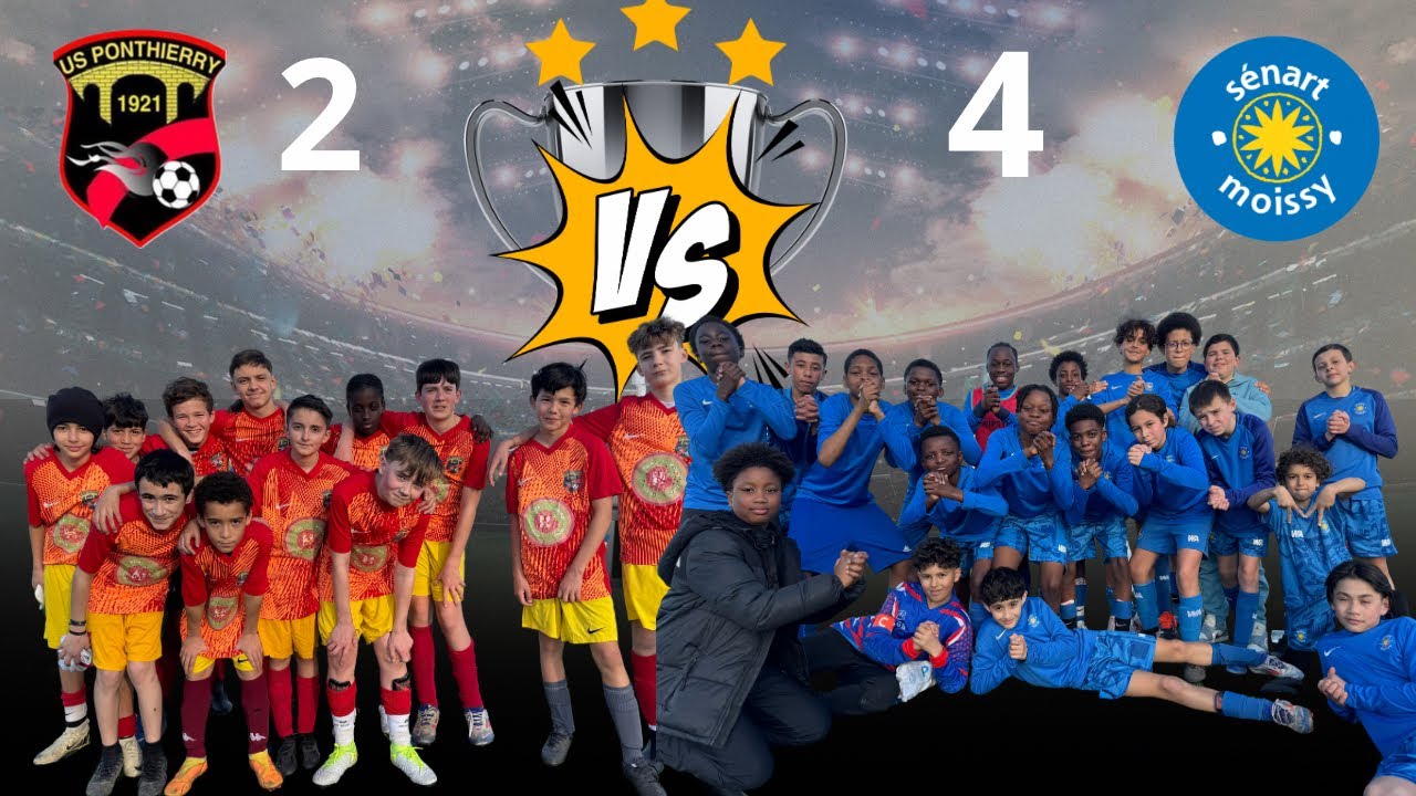US PONTHIERRY vs SÉNART MOISSY , U13/14 , MATCH AMICALE, MI-TEMPS