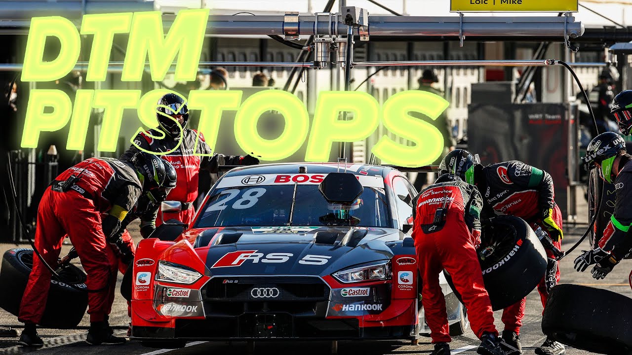 DTM PITSTOPS 🏎🛠⚙️ DTM Compilation