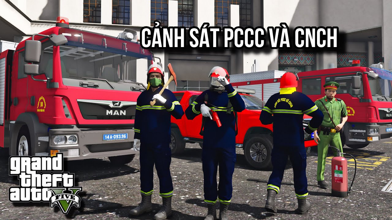 GTA V # Cuộc Chiến Với Lửa Chạy Đua Thời Gian Cứu Người Trong Đám Cháy | Ngọc Lâm Gaming