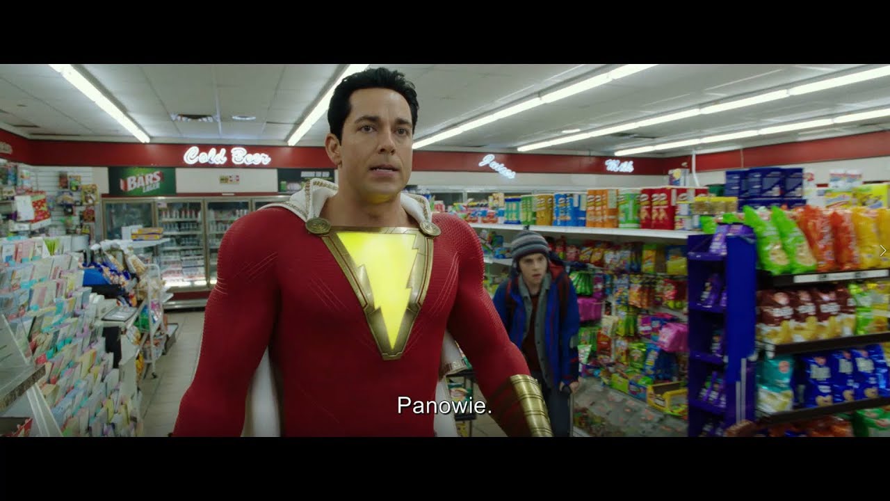Shazam! - Oficjalny zwiastun PL # rev napisy