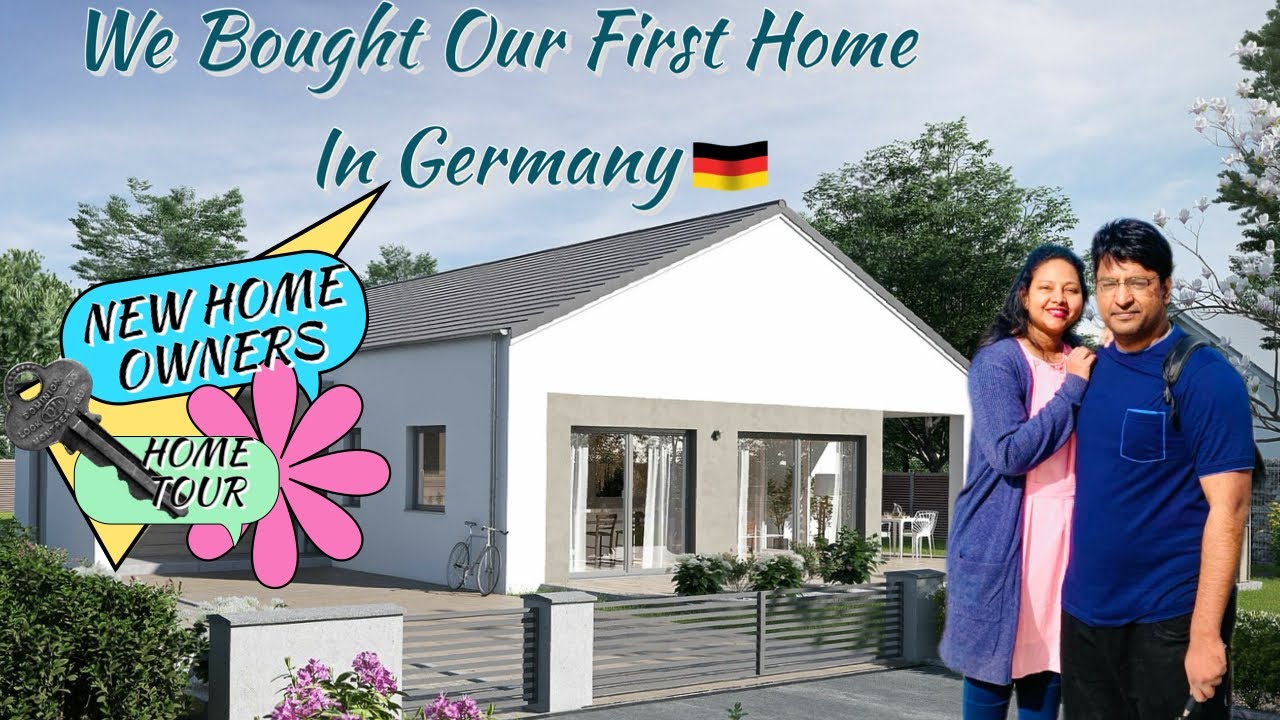 WE BOUGHT A HOUSE!! First home in Germany| HomeTour| House in typical German Town| bucket listtick🧿🪬