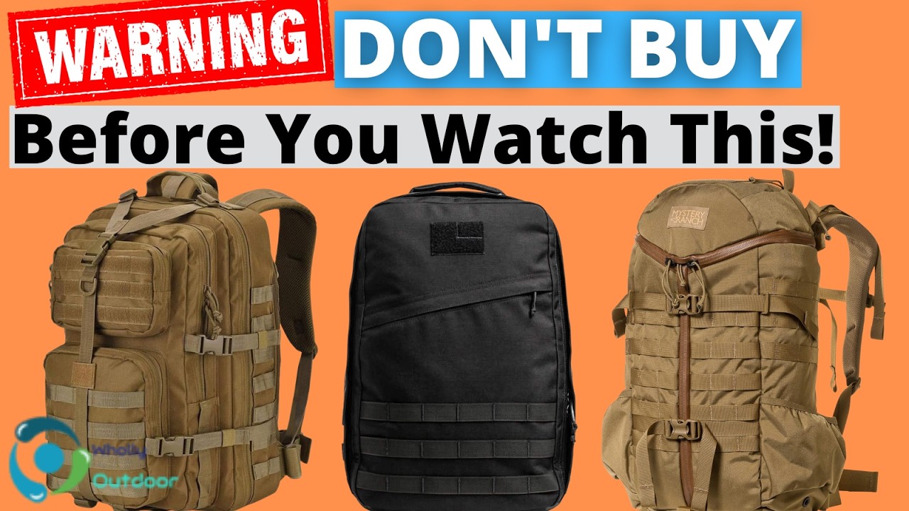 🎖️ Best Tactical Backpacks In 2025 (TOP 3) ✅ Budget vs Premium vs Our Top Choice