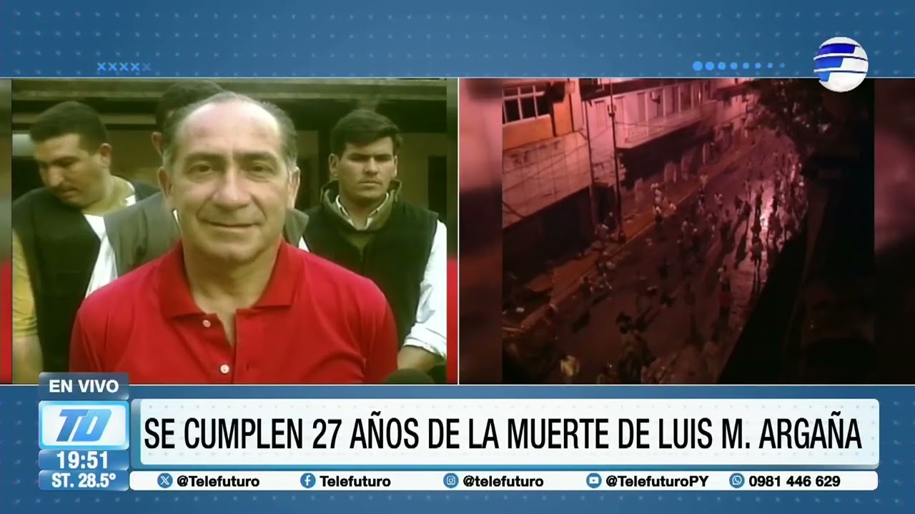 Se cumplen 27 a&ntilde;os del magnicidio de Luis Mar&iacute;a Arga&ntilde;a
