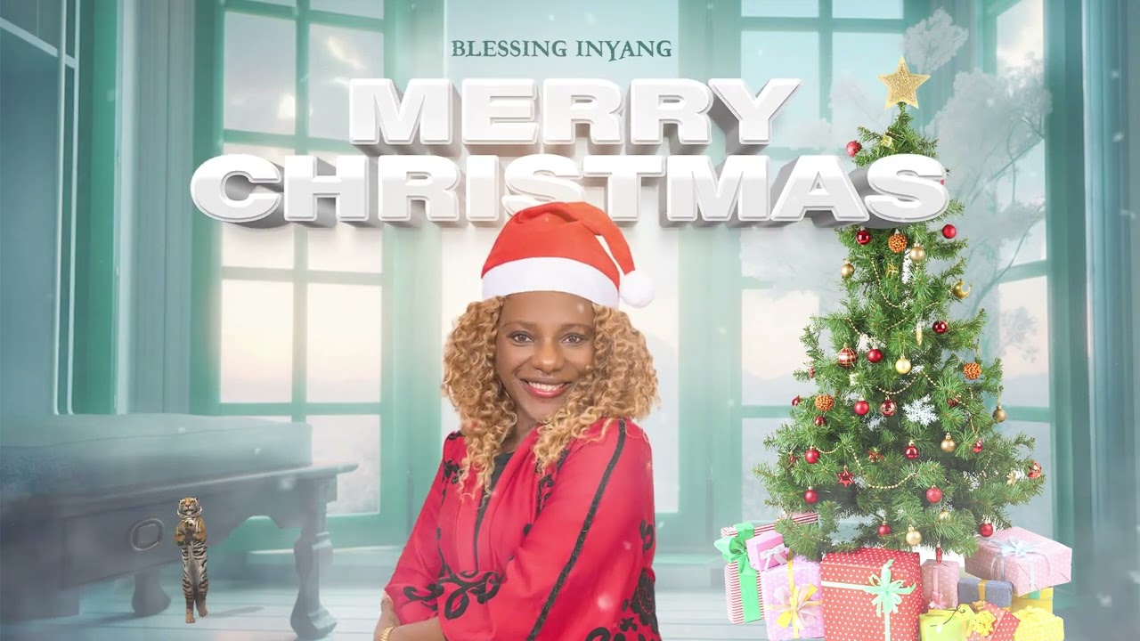 BLESSING INYANG ~ MERRY CHRISTMAS  #christmas #merrychristmas #mariahcarey