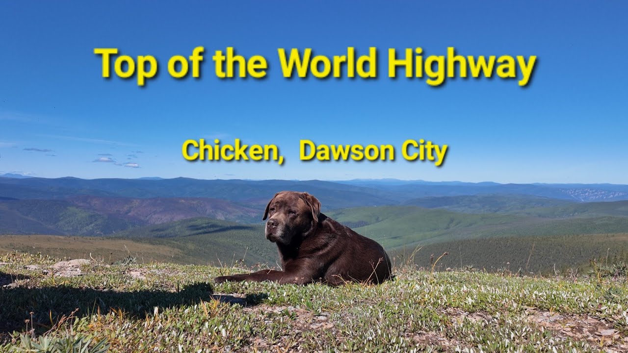 Top of the World Highway, Chicken, Dawson City