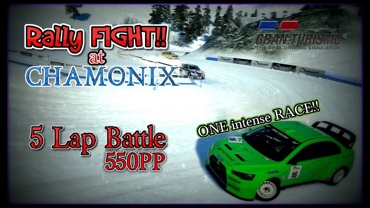 GT6 (Gran Turismo 6) | Cinematic Rally Fight [EDITED] @ Chamonix!! | Online Rally Race