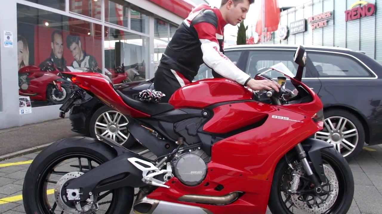 **FIRST START** - Ducati 899 Panigale - 2014