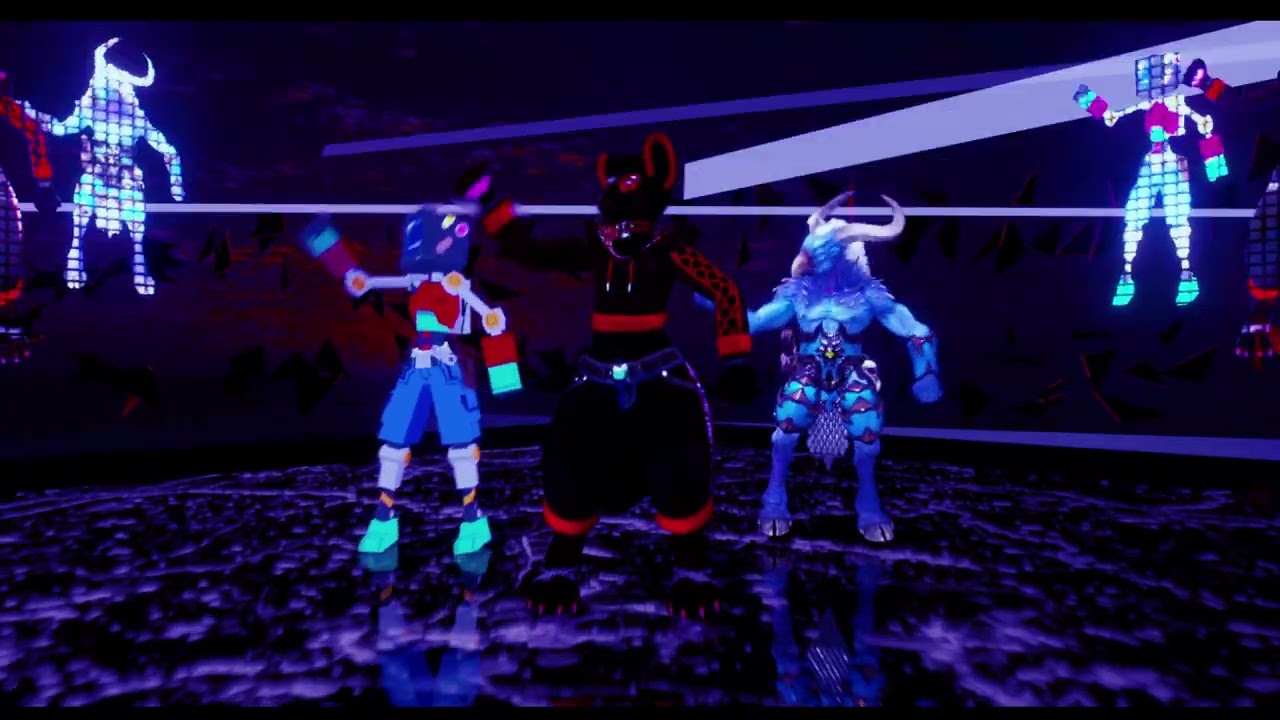 [VRChat] Blue Da Ba Dee MMD
