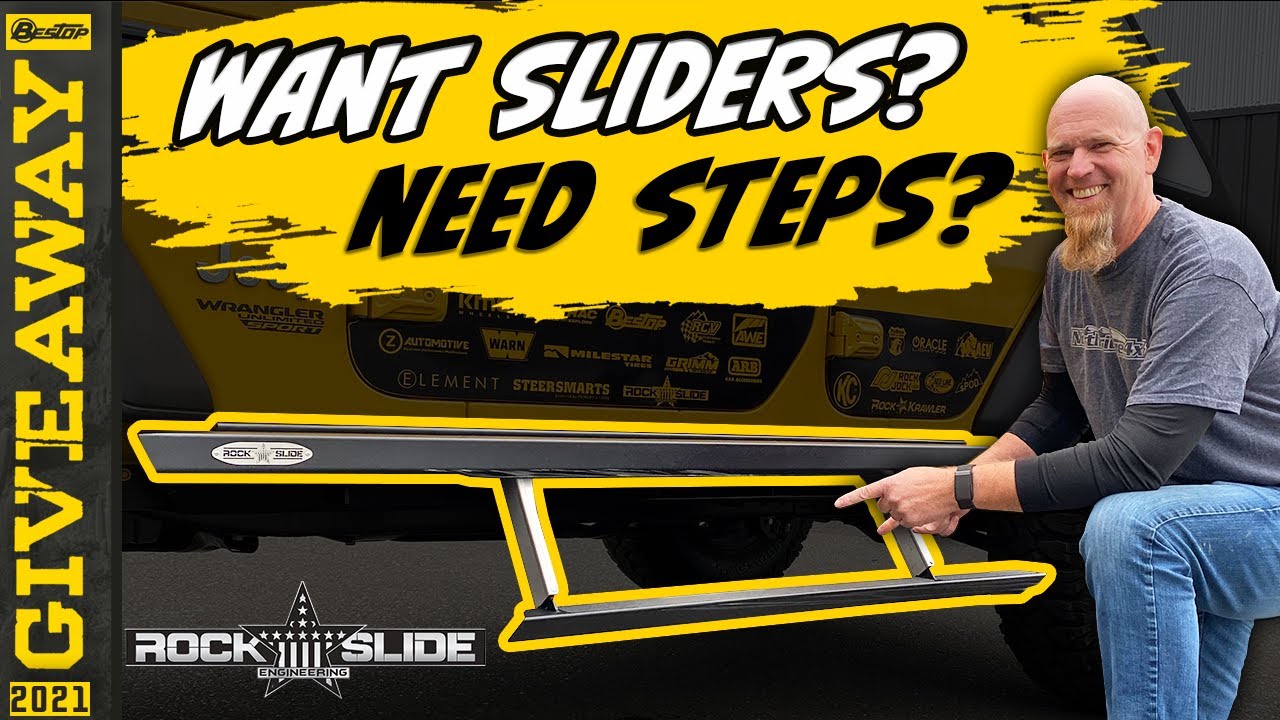 Rock Slide Engineering Step Sliders Install - Jeep JT/JL