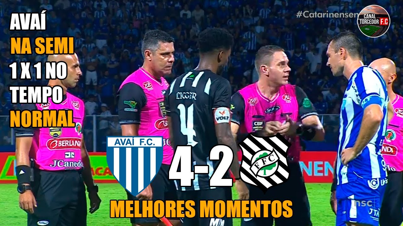 Avaí 1 (4x2) 1 Figueirense - Melhores Momentos - COMPLETO - Campeonato Catarinense 2025