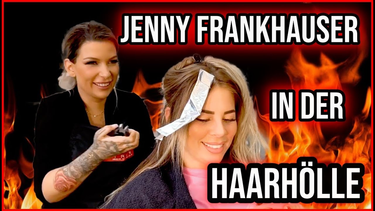 HAIR FAIL EXTREM🔥Jenny Frankhauser😱 💇🏼‍♀️ 12 Stunden Haare färben kein Clickbait | Jenny König