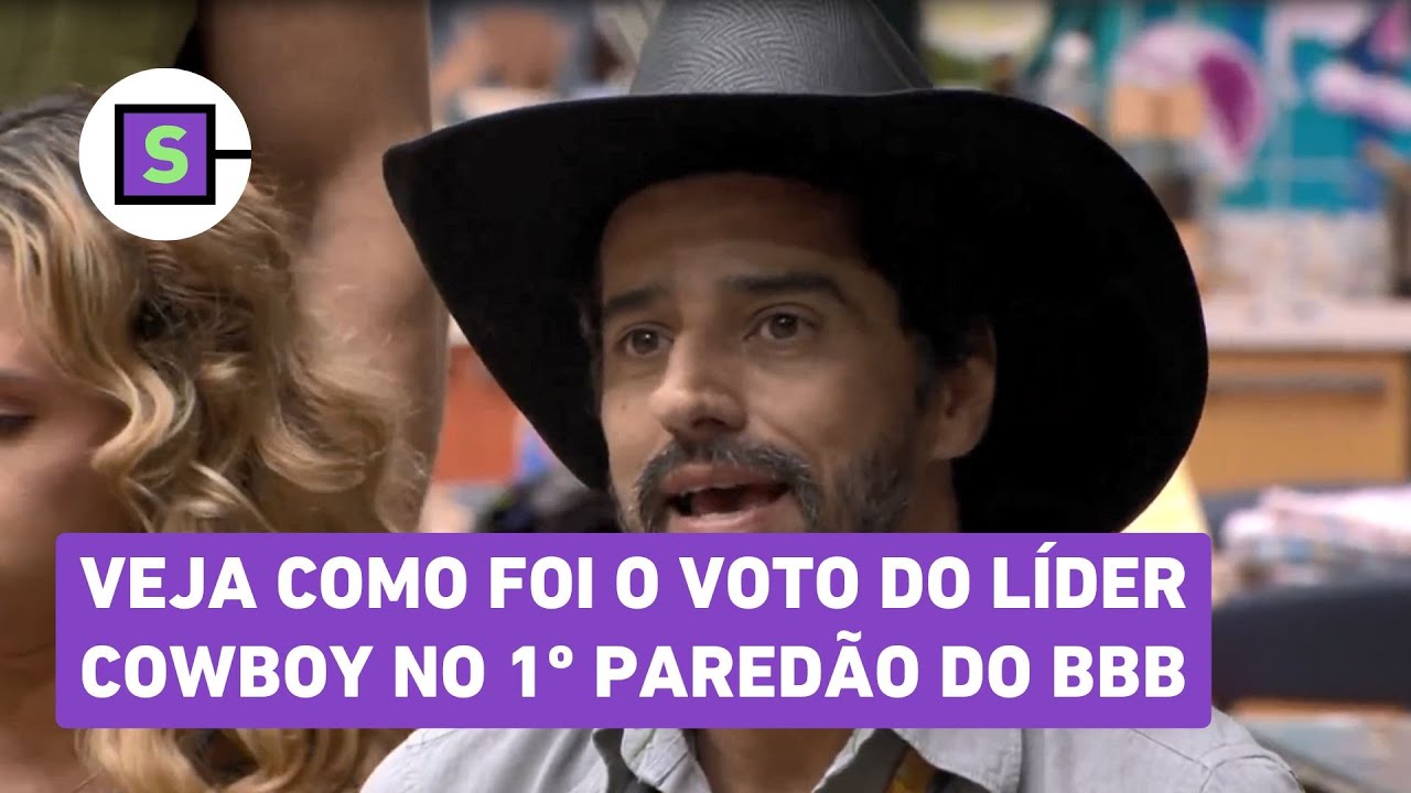 BBB 26: veja como foi o voto de Cowboy em Milena no primeiro pared&atilde;o da edi&ccedil;&atilde;o