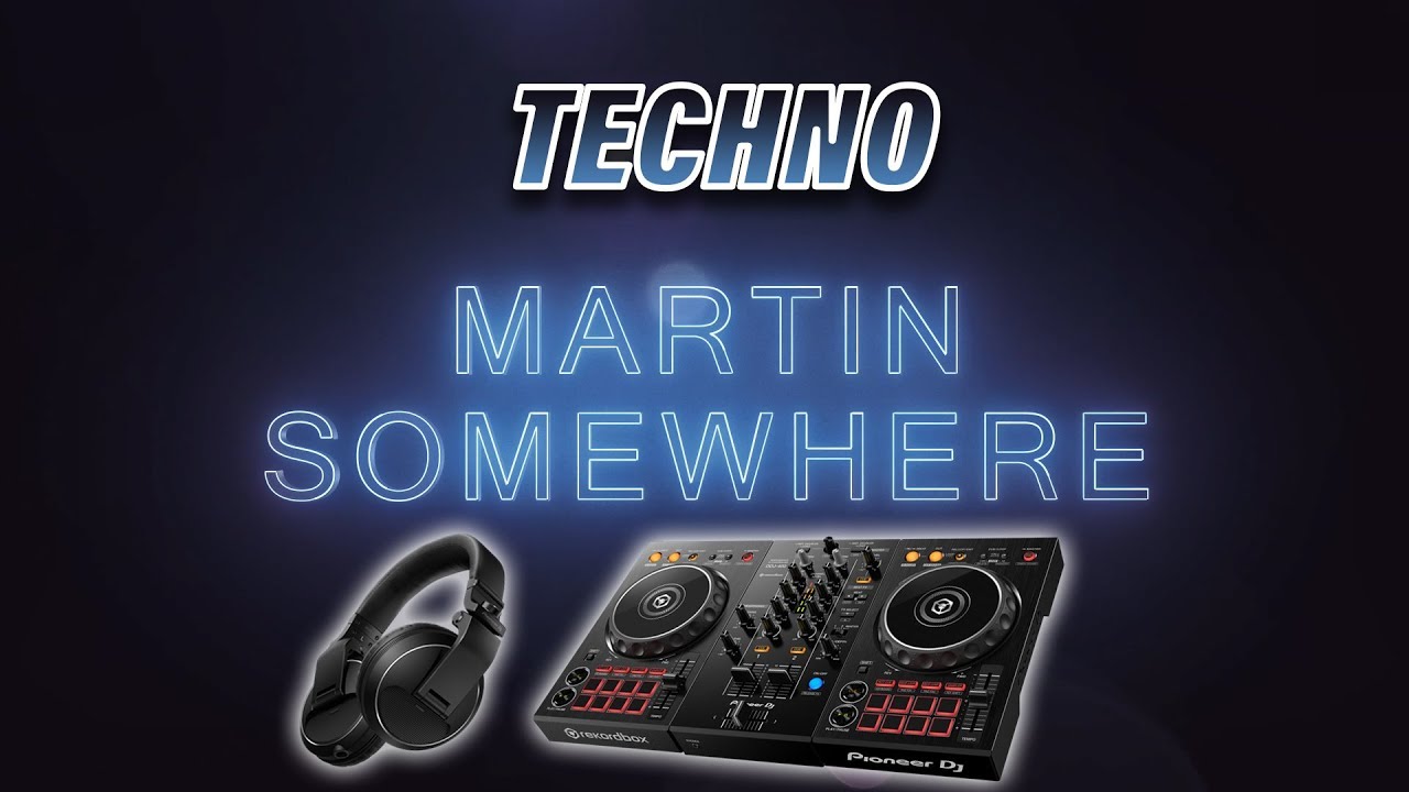 Pioneer DDJ 400 | TECHNO | Mix by Martin Somewhere