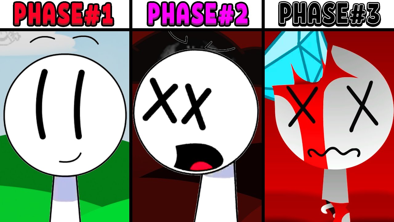 All Phases in New Incredibox Sprunki Oc of Henry Stickmin: From Phase 1 to Phase 3
