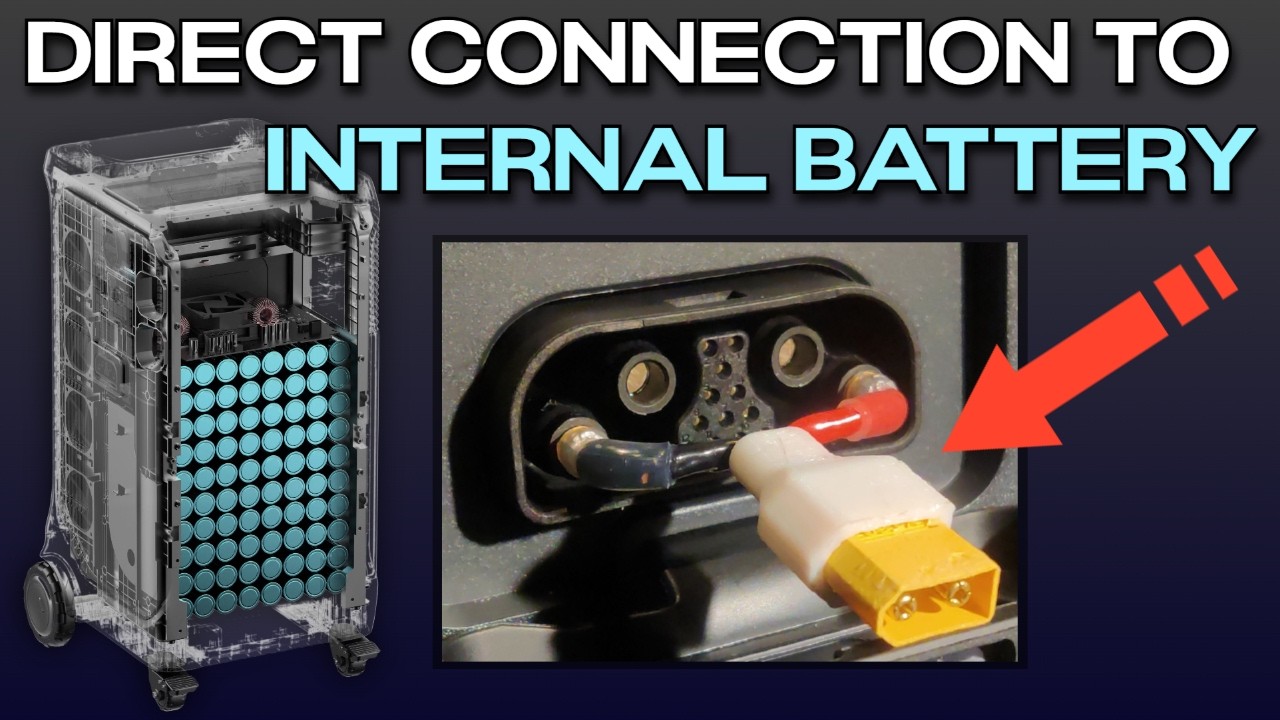 Anker F3800 Battery Expansion Port is NOT Proprietary