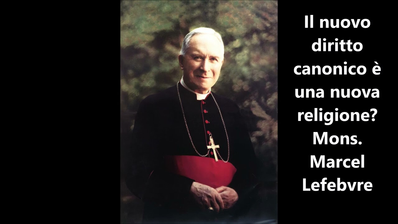 Il Concilio Vaticano II ha dato inizio a una nuova religione? - Marcel Lefebvre - Audio HD