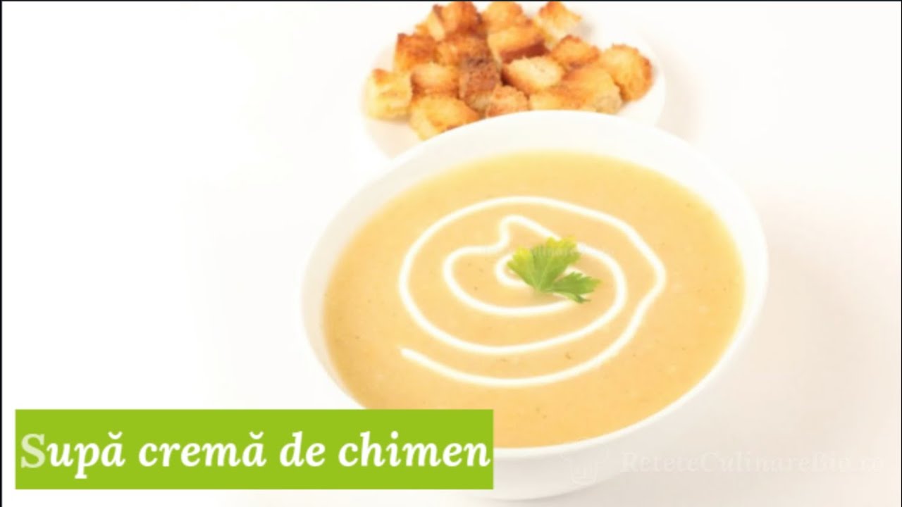 Supă cremă de chimen