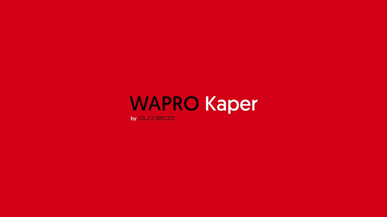 WAPRO Kaper - Księga Przychodów i Rozchodów