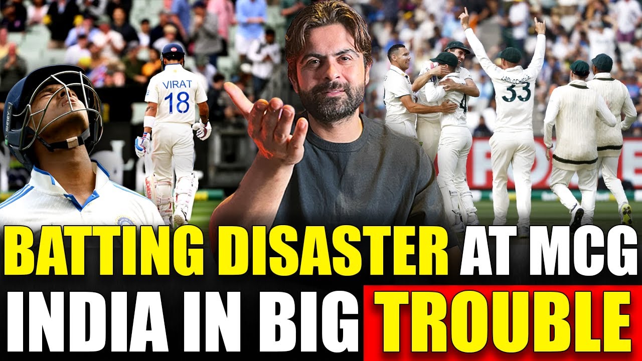 Jaiswal's Run Out Drama and Batting Collapse - MCG Meltdown | India vs Australia 4th Test Day 2