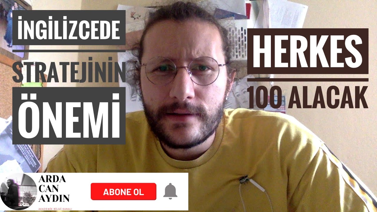 👊YDS VE YÖKDİL'DEN HERKES 100 ALACAK👊👊  🧠YDS/YÖKDİL SINAV STRATEJİLERİ NELERDİR?👈