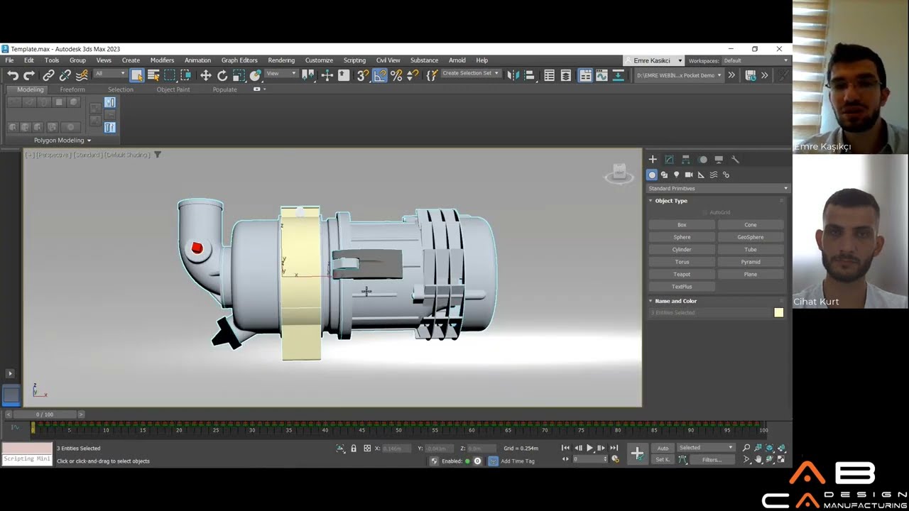 INVENTOR - 3ds MAX İŞBİRLİĞİ: Hafifleştirilmiş Modellerden Gerçekçi Görseller Oluşturun!