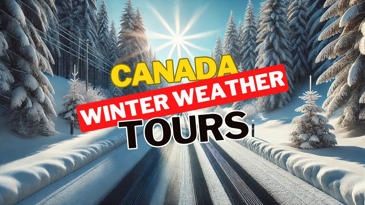 4k Canada Nature Scenic Snowy Snow Storm Winter Weather Today Chris Luno Music