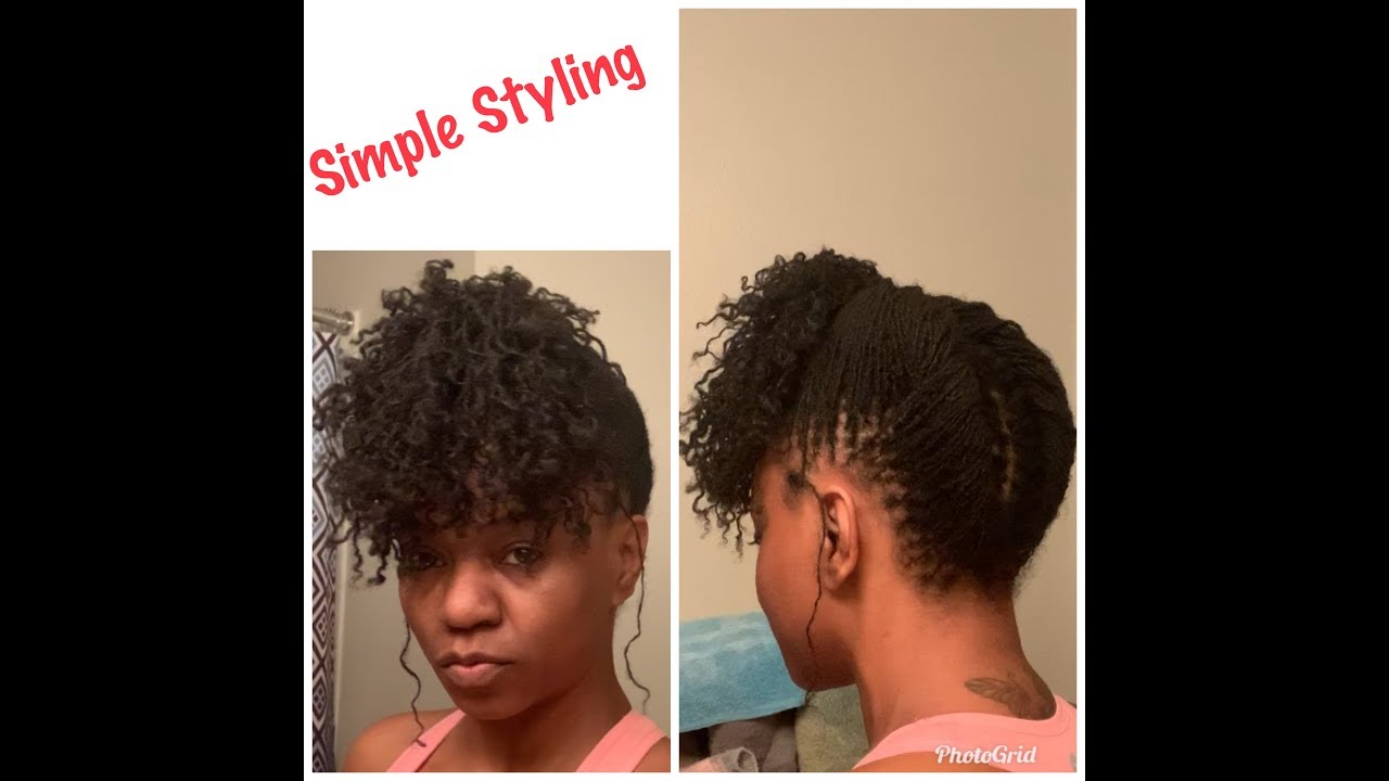 SISTERLOCKS | Simple Styling | 5 Min Updo