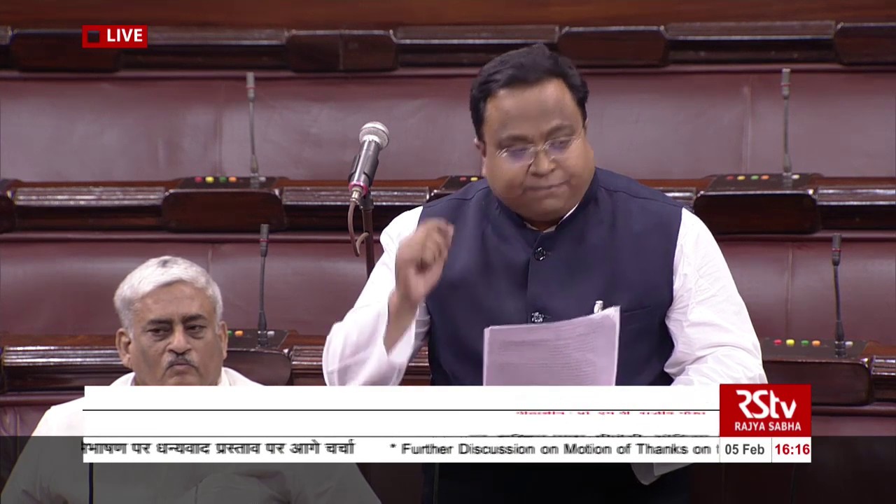 Dr. Sasmit Patra's Remarks | Motion of Thanks on the President's Address in Rajya Sabha