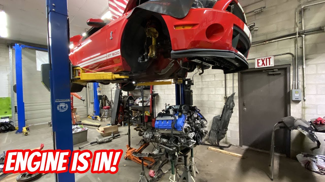 Installing Mantic Triple Disc and the MHS Built 5.8L in my GT500 + BMR and MGW