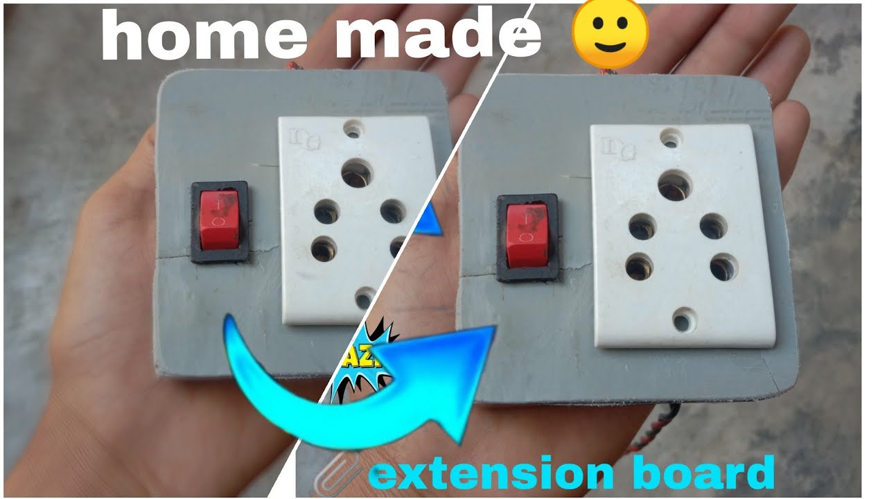📎how to make extanstion bord/🤯 kya cheez h..#mrexperiment