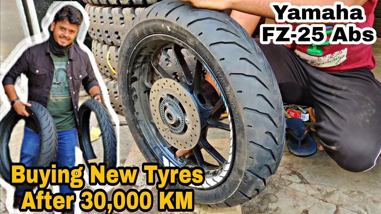 New Tyre's After 30000KM | Yamaha FZ-25 Abs!! | Merry Christmas Everyone | Ride With Kick