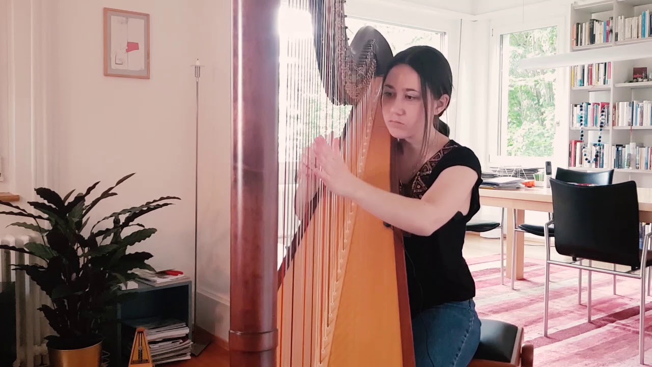 Scarborough Fair - Harp Cover (Arr. Michèle Beaumont)
