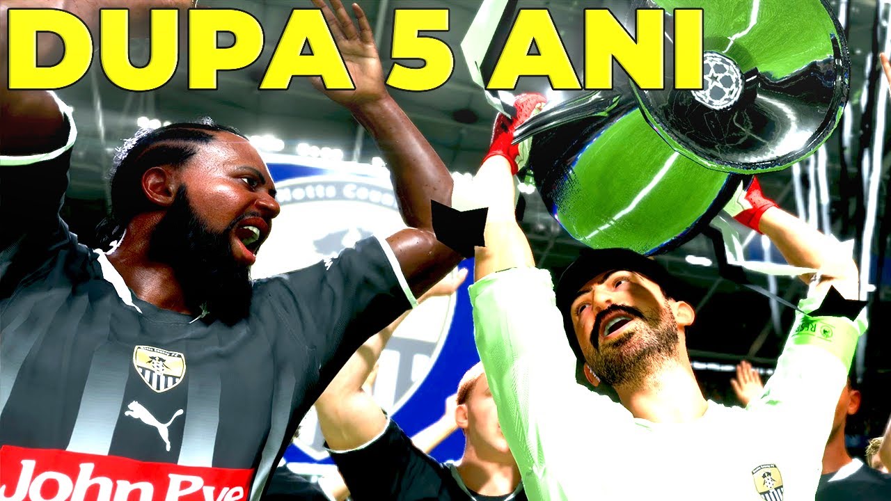 Cariera cu Notts County Dupa 5 ANI