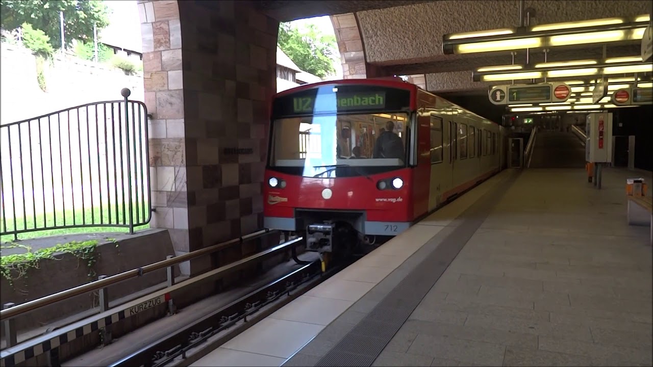 U-Bahn und S-Bahn Nürnberg am Hauptbahnhof / Opernhaus & Lorenzkirche
